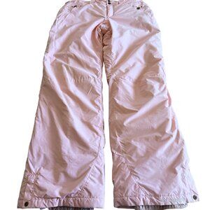 Columbia Youth 18/20 Fleece Lined Pink Titanium Ski Pants